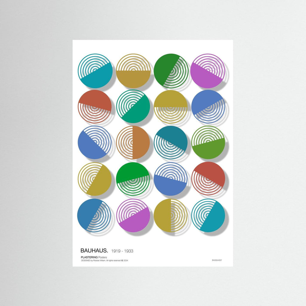 BAUHAUS 1919-1933 D001 V7 - PlasteringPosters.com | Fine Art Printed Posters