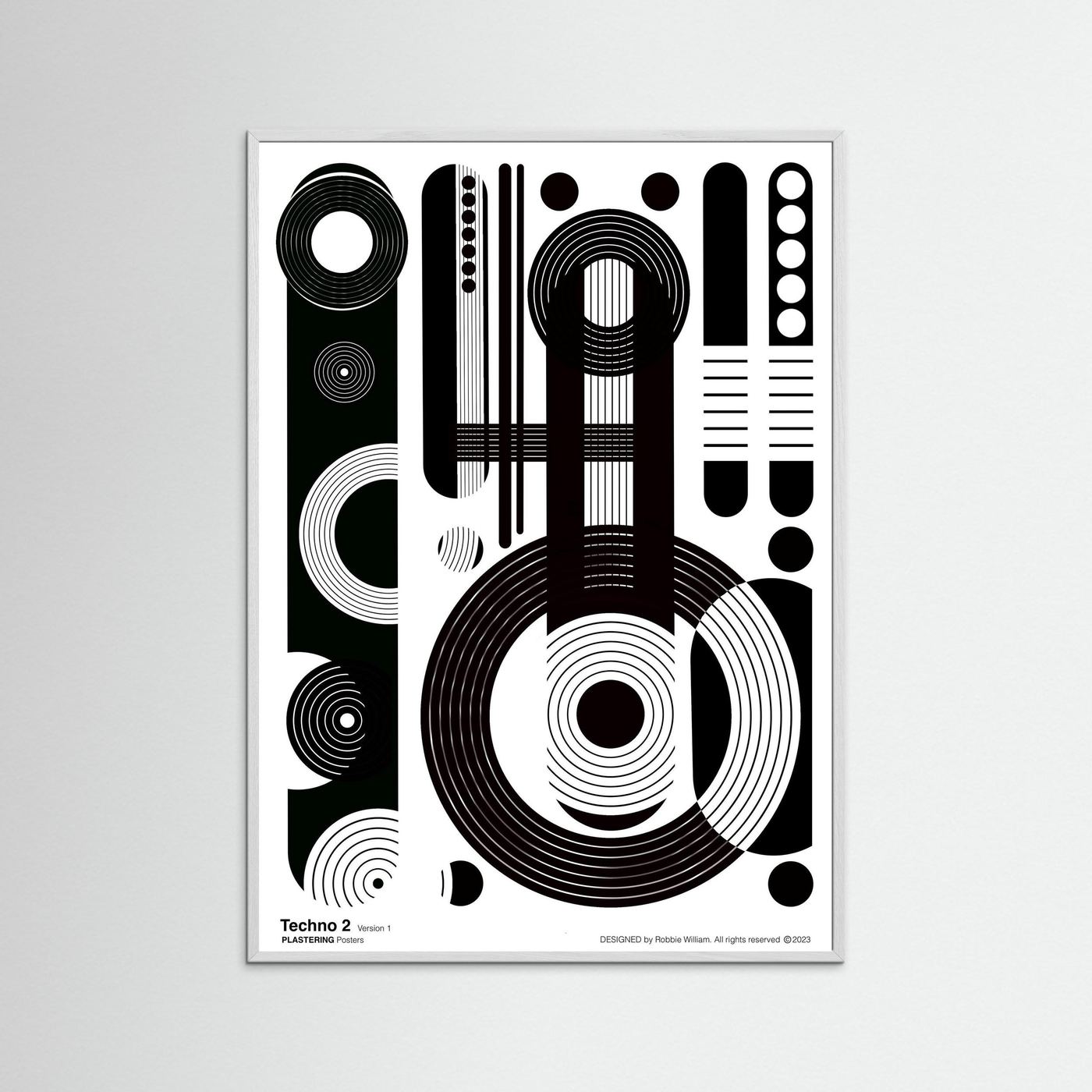 BAUHAUS 1919-1933 Techno 2 V1 - PlasteringPosters.com | Fine Art Printed Posters