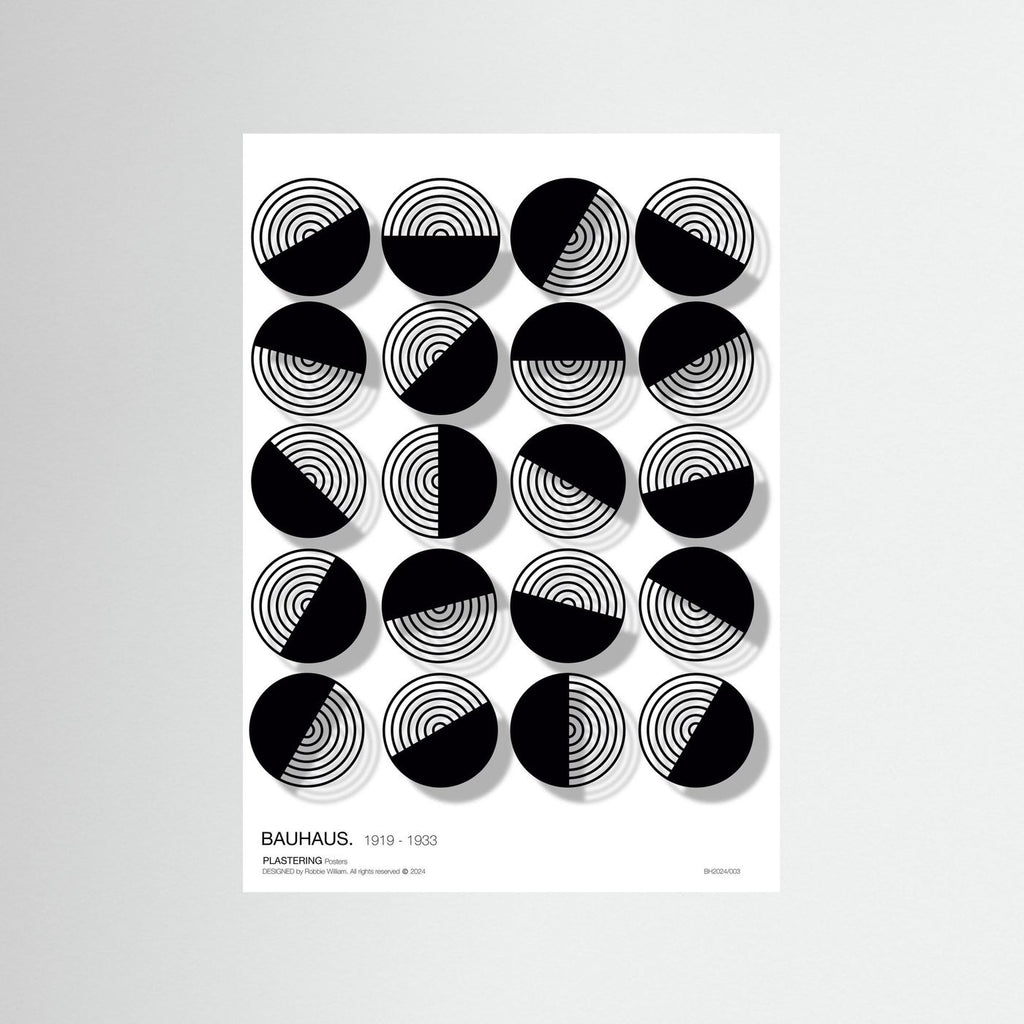 BAUHAUS 1919-1933 D001 V3 - PlasteringPosters.com | Fine Art Printed Posters