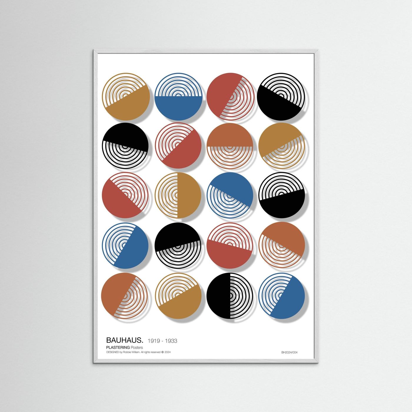 BAUHAUS 1919-1933 D001 V4 - PlasteringPosters.com | Fine Art Printed Posters