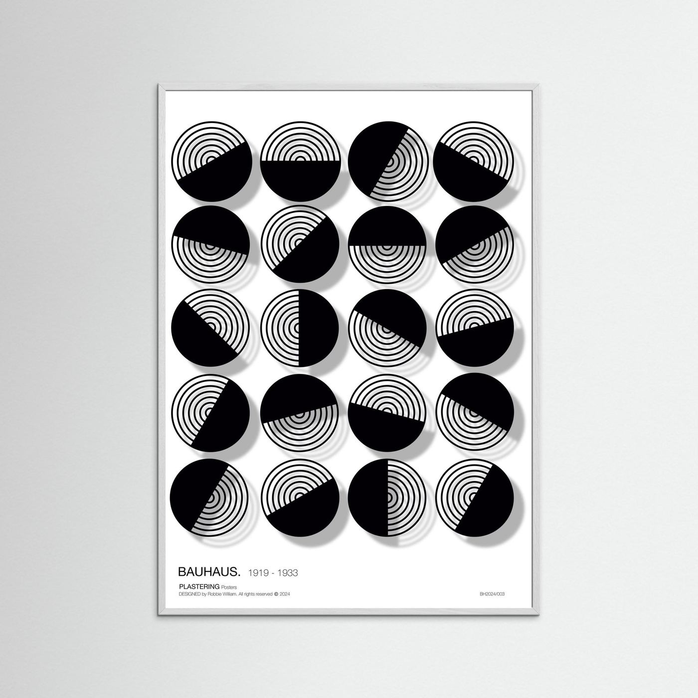 BAUHAUS 1919-1933 D001 V3 - PlasteringPosters.com | Fine Art Printed Posters