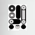 BAUHAUS 1919-1933 Techno 1 V1 - PlasteringPosters.com | Fine Art Printed Posters