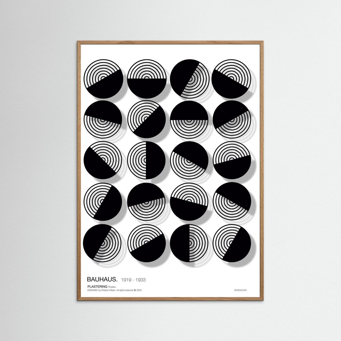 BAUHAUS 1919-1933 D001 V3 - PlasteringPosters.com | Fine Art Printed Posters