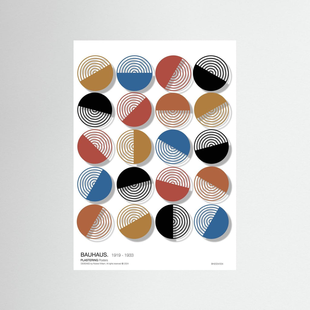 BAUHAUS 1919-1933 D001 V4 - PlasteringPosters.com | Fine Art Printed Posters