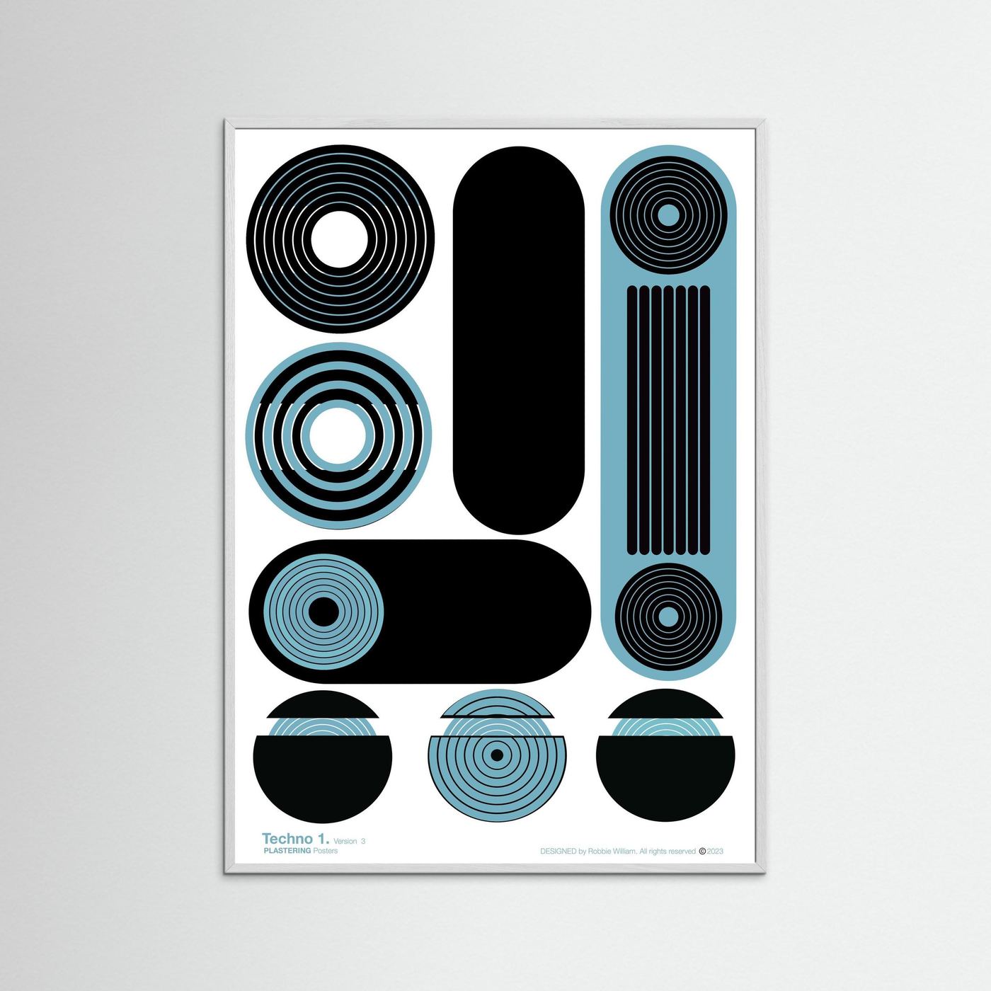 BAUHAUS 1919-1933 Techno 1 V3 - PlasteringPosters.com | Fine Art Printed Posters