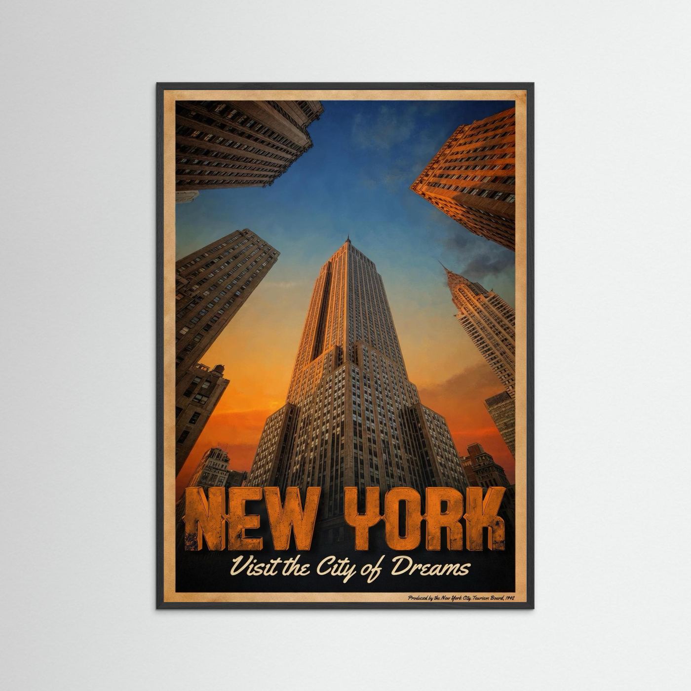 SKY'S THE LIMIT | PlasteringPosters.com | Fine Art Printed Posters