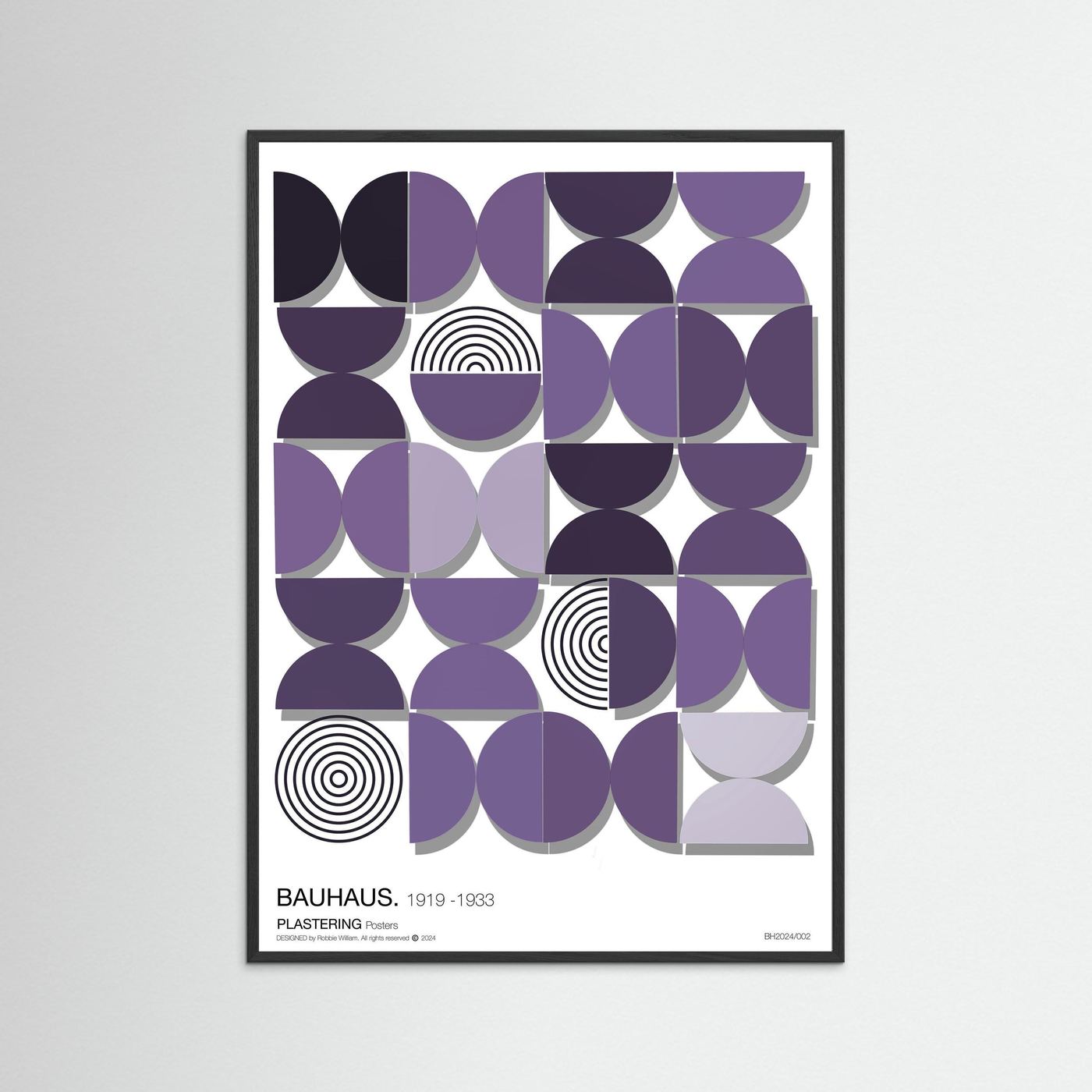 BAUHAUS 1919-1933 D002 V5 - PlasteringPosters.com | Fine Art Printed Posters